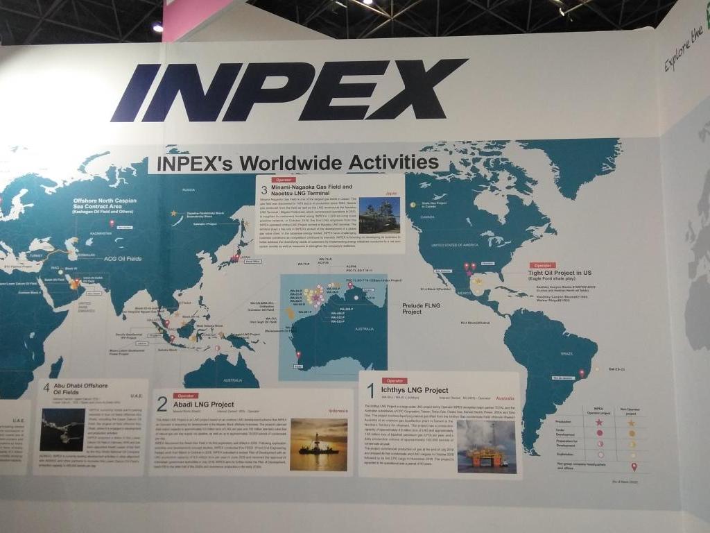 INPEXのブース写真1