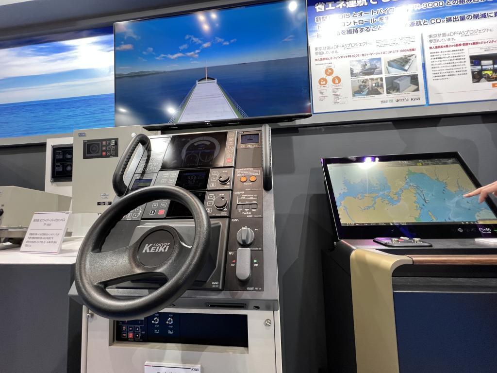 東京計器のブース写真1