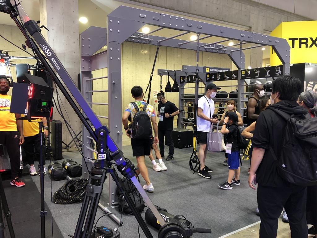 TRX Training JAPANのブース写真1