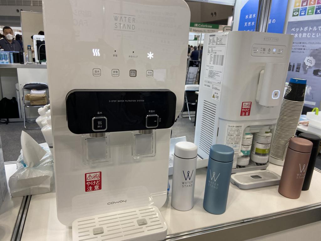 ウォータースタンドのブース写真2