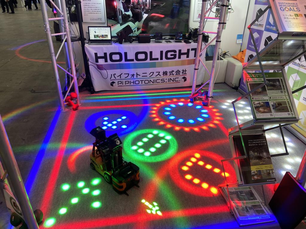 パイフォトニクスのブース写真2