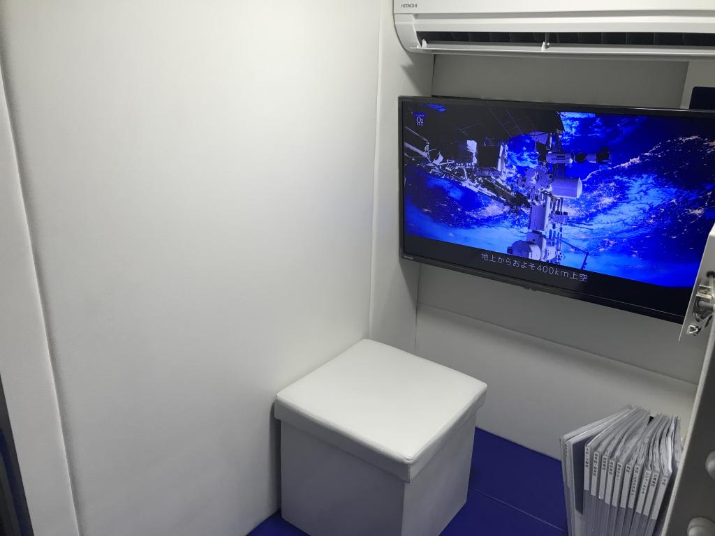 O2カプセル・ボックスのブース写真2