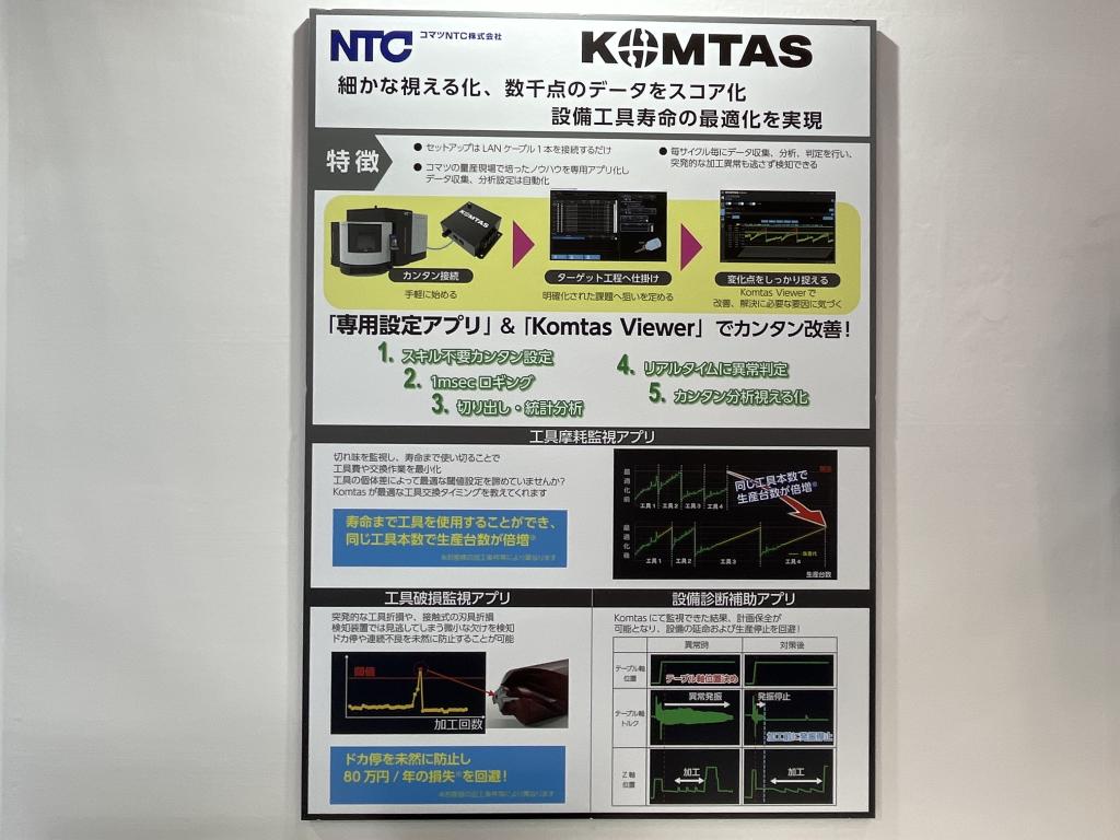 コマツNTCのブース写真3