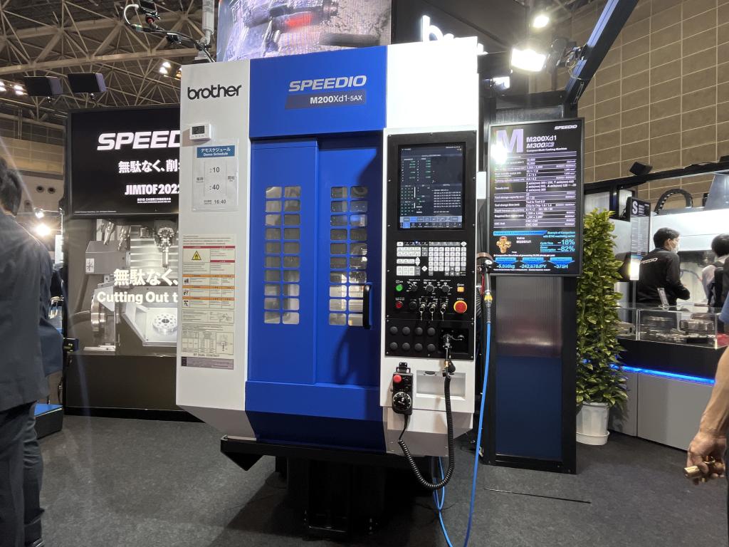 ブラザー工業のブース写真2