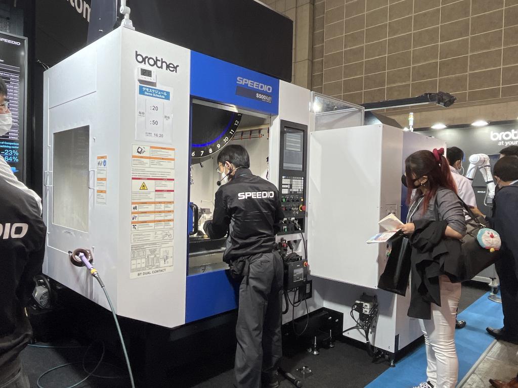 ブラザー工業のブース写真3