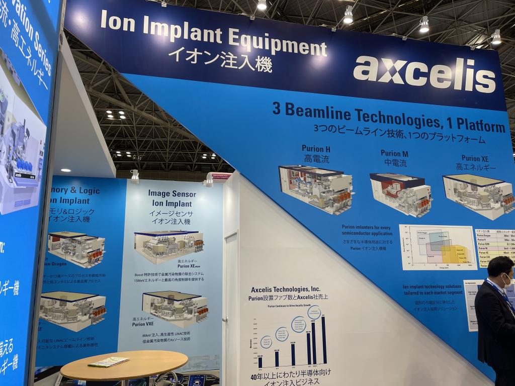 Axcelis Technologiesのブース写真1
