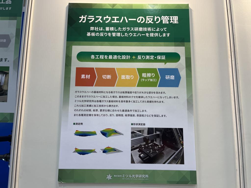 ミツル光学研究所のブース写真2