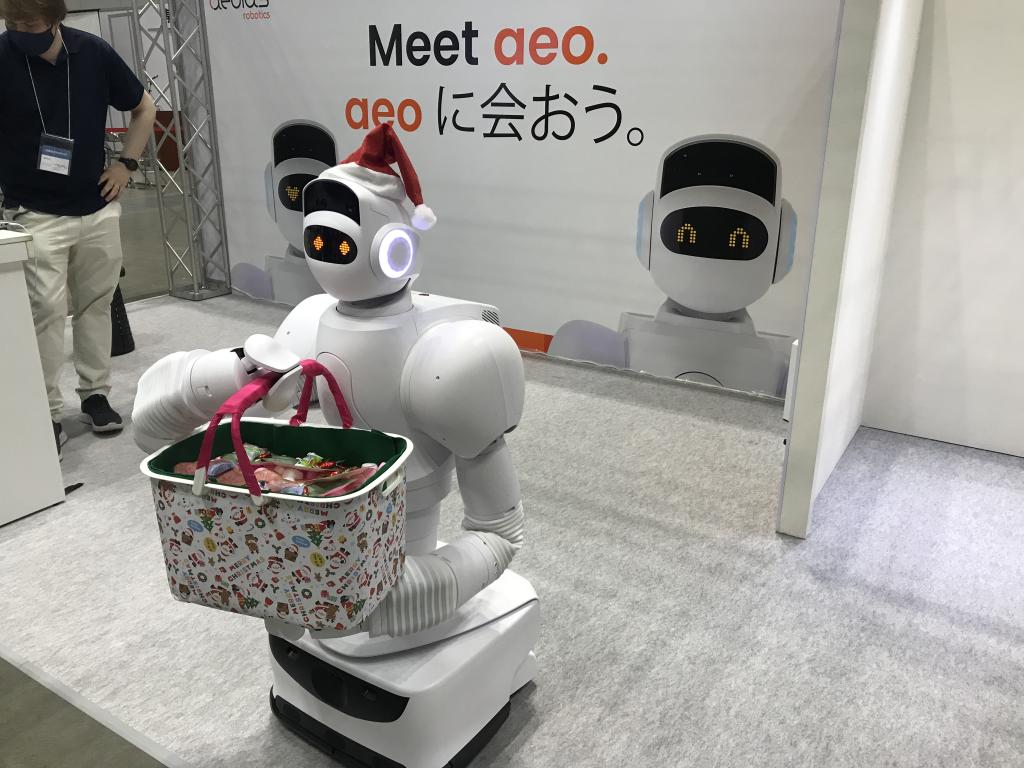 アイオロスロボティクスのブース写真3