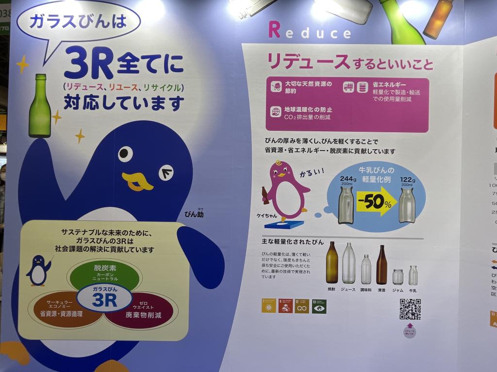 ガラスびん3R促進協議会のブース写真3