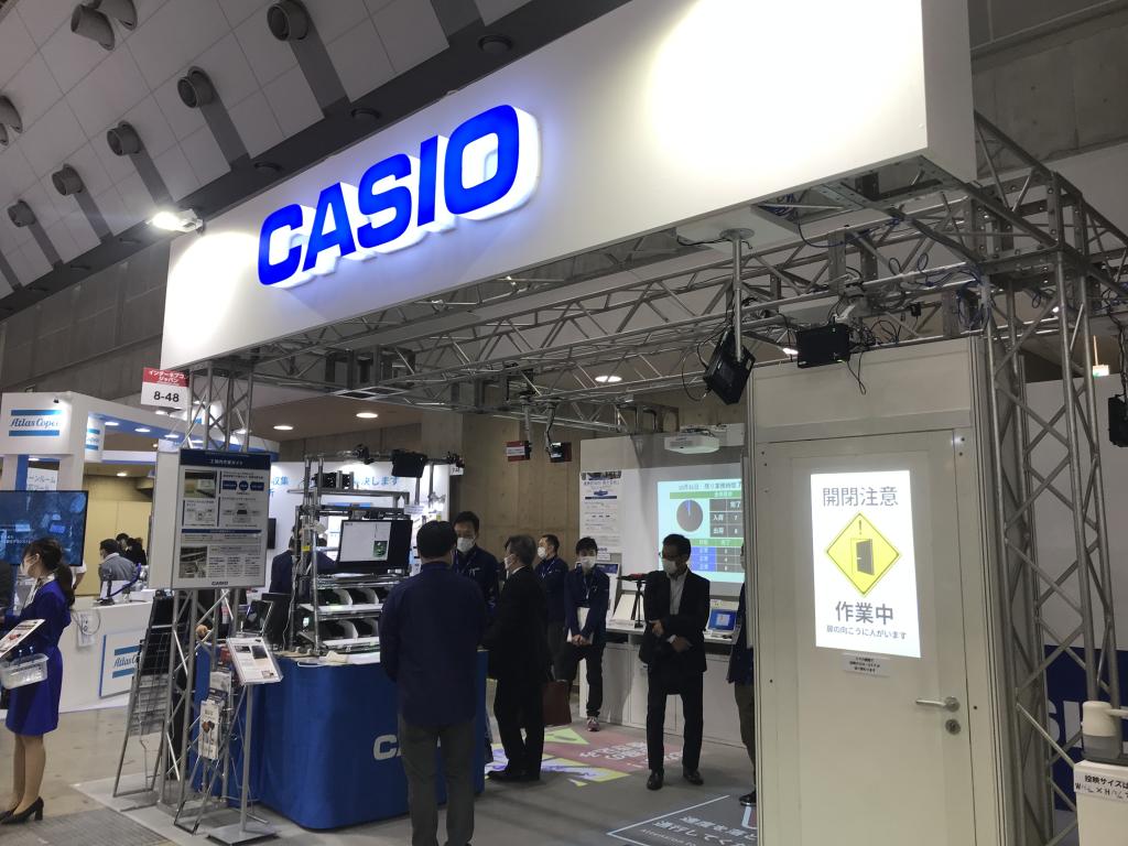 カシオ計算機 のブース写真3
