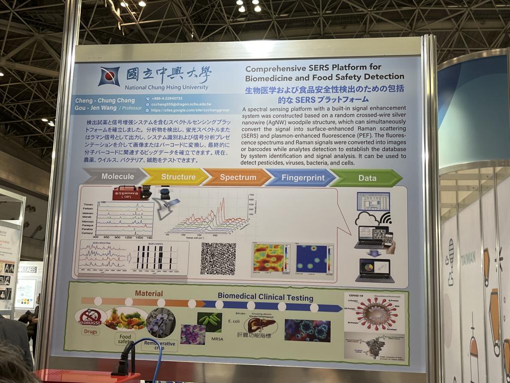 National Chung Hsing Universityのブース写真2