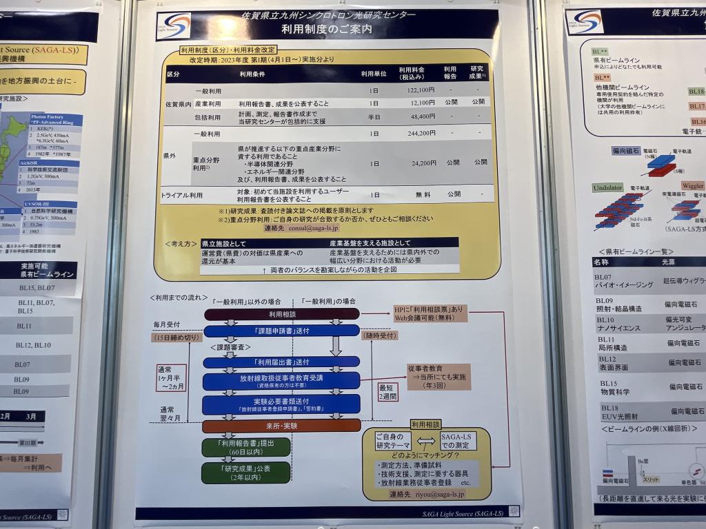 佐賀県産業振興機構　九州シンクロトロン光研究センターのブース写真3