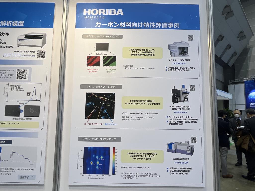 堀場製作所のブース写真3