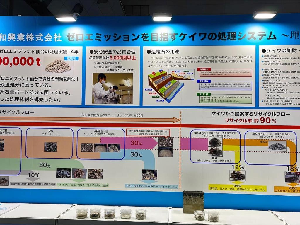  恵和興業のブース写真2