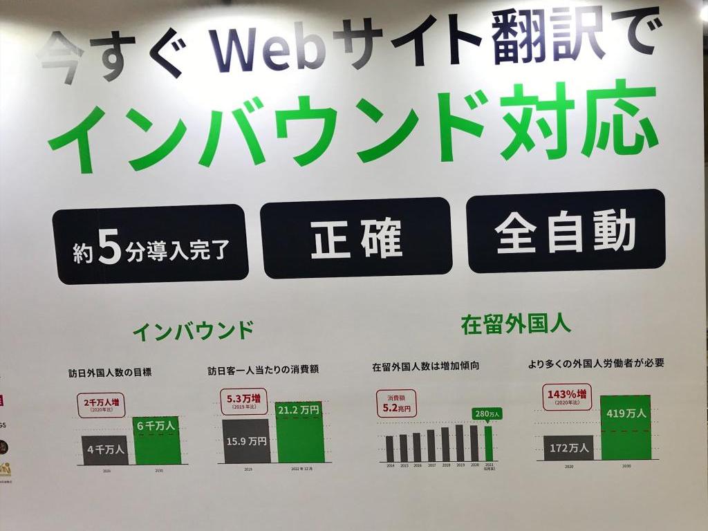 Wovn Technologiesのブース写真6
