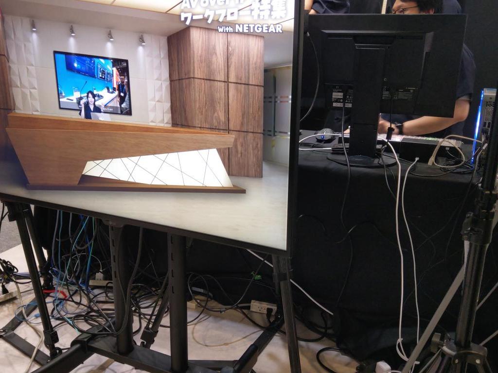 ネットギアジャパンのブース写真2