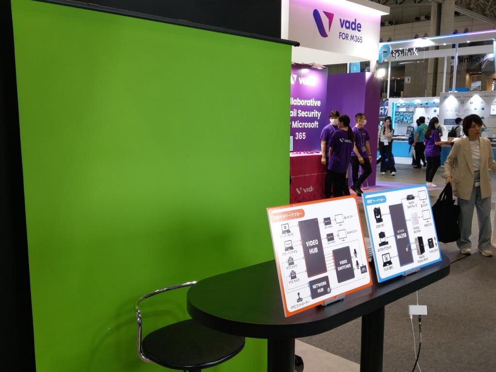 ネットギアジャパンのブース写真6