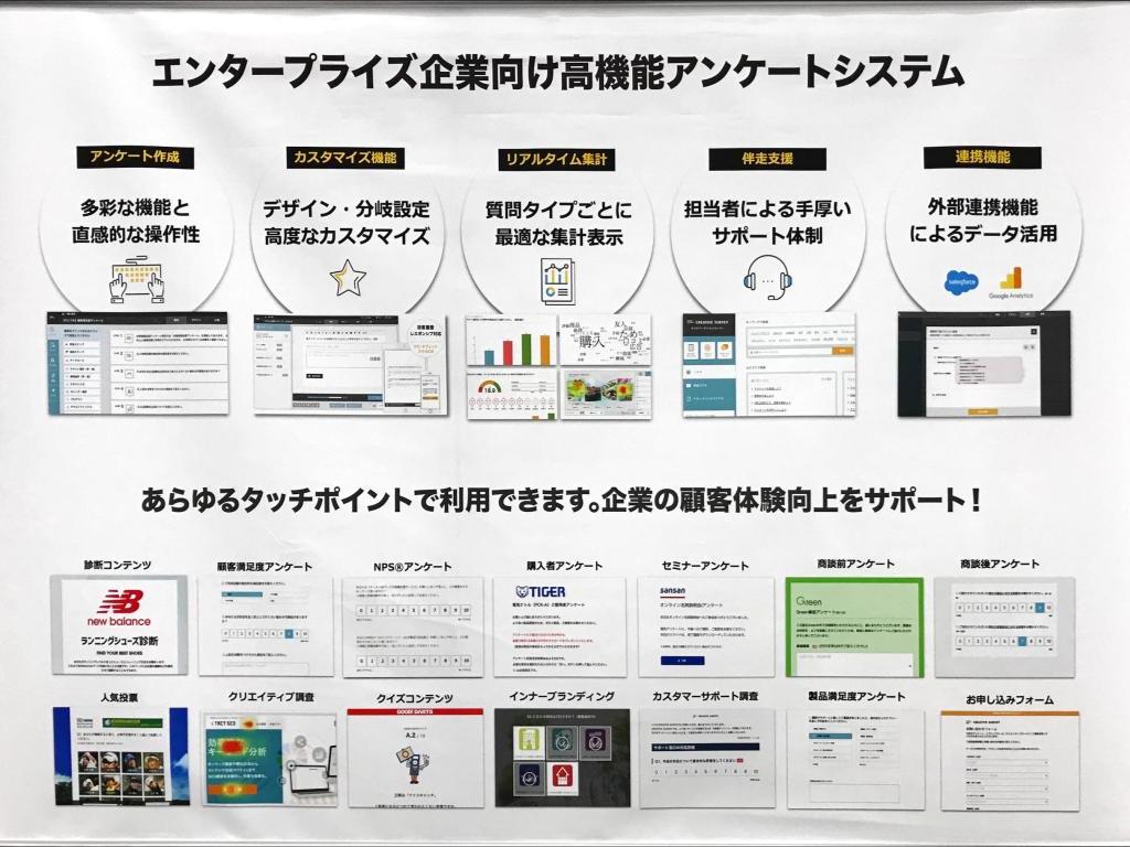 クリエイティブサーベイのブース写真1