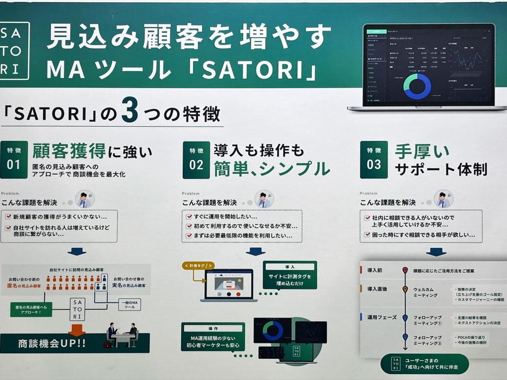 SATORIのブース写真4