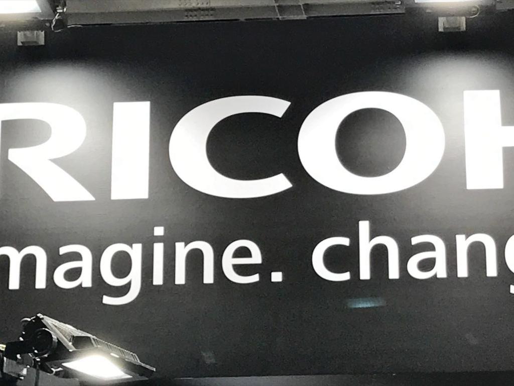 リコージャパンのブース写真1