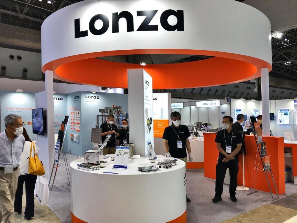 ロンザ バイオサイエンス事業部のブース写真7
