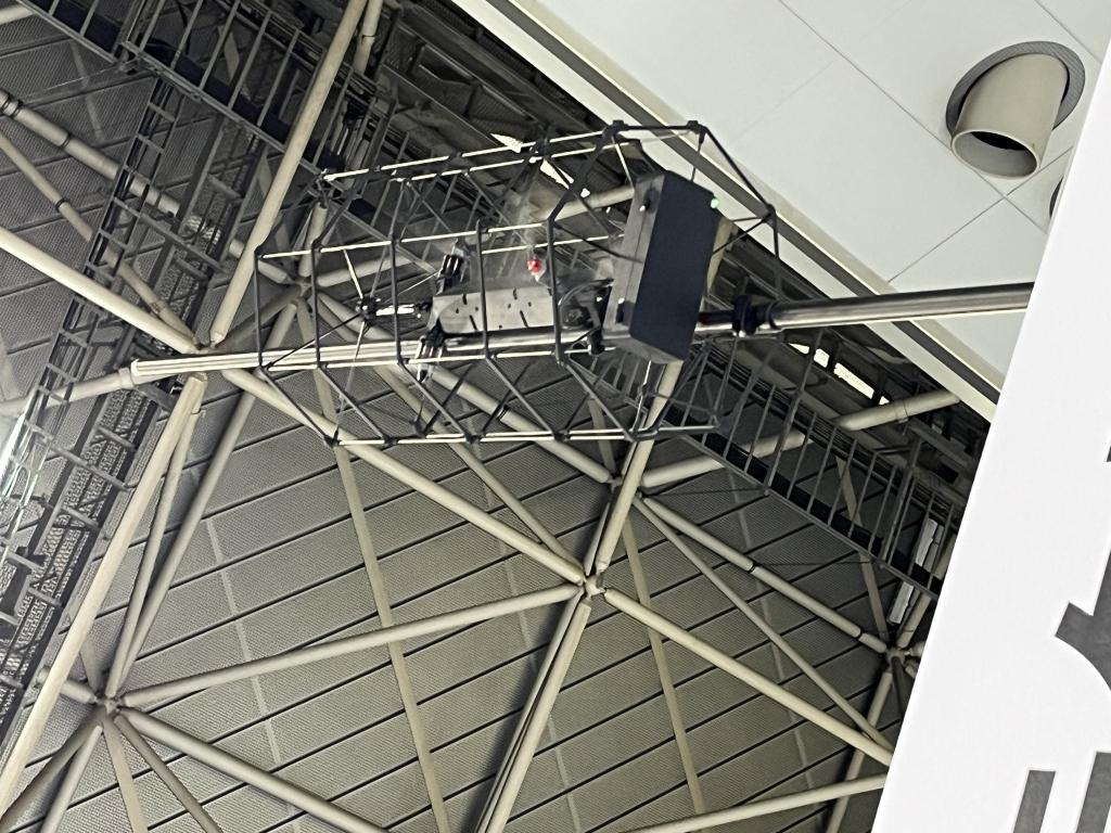ミラテクドローンのブース写真3