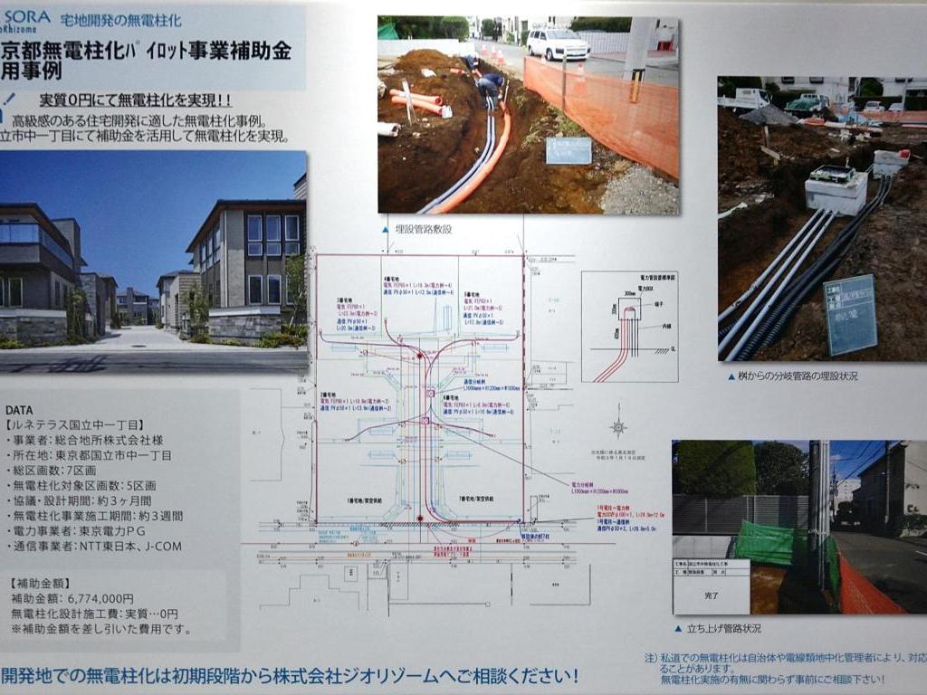 電線のない街づくり支援ネットワークのブース写真3