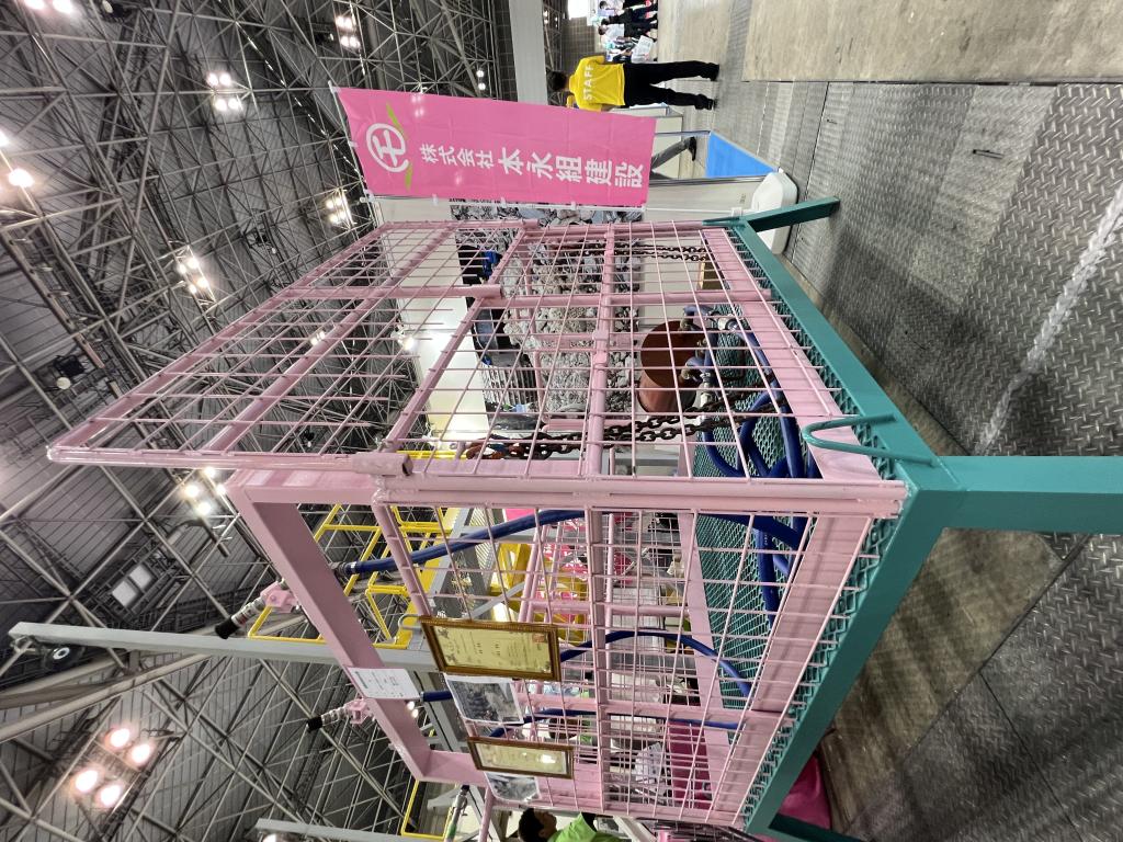 本永組建設のブース写真1