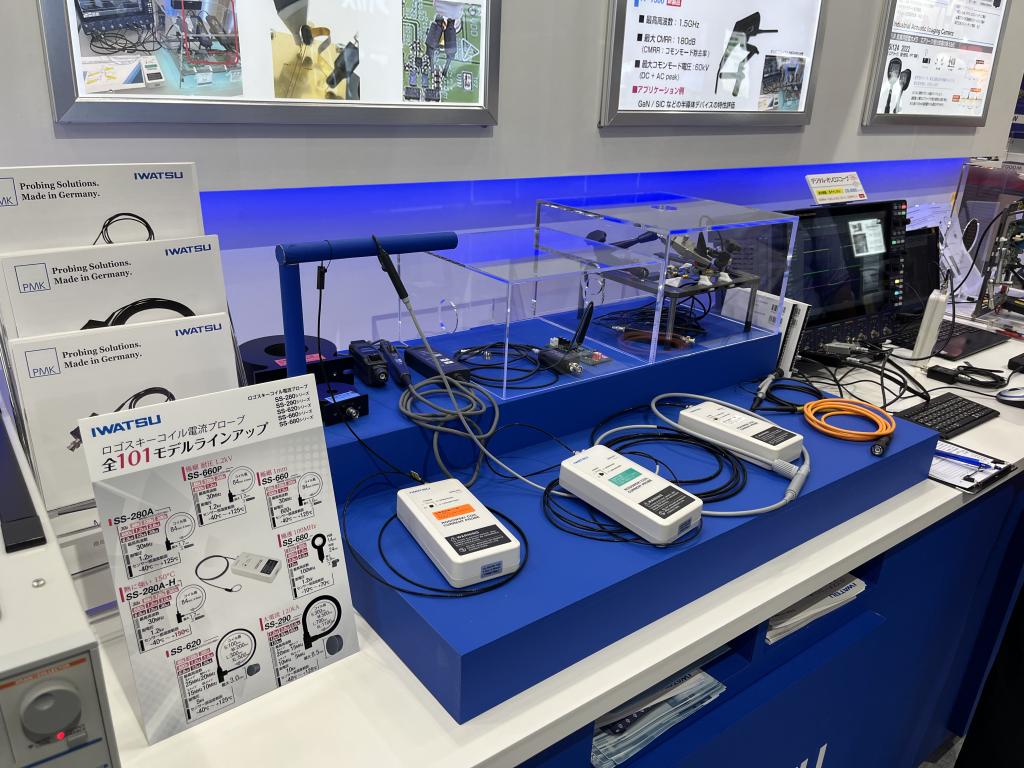 岩崎通信機のブース写真3