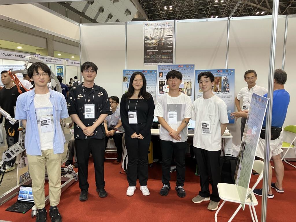 早稲田大学スポーツ科学学術院&ヒューマンパフォーマンス研究所のブース写真1