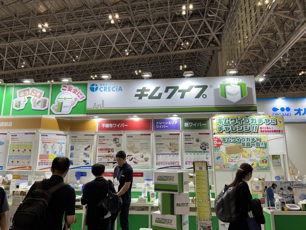 日本製紙クレシアのブース写真1