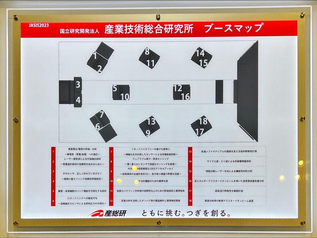 産業技術総合研究所のブース写真4