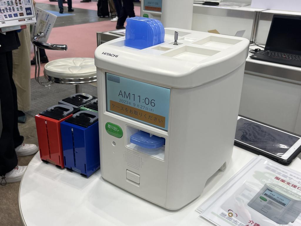 日立チャネルソリューションズのブース写真2