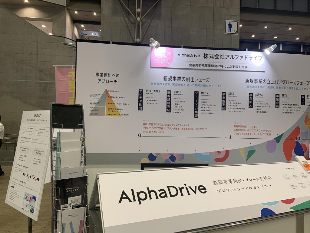 アルファドライブのブース写真1