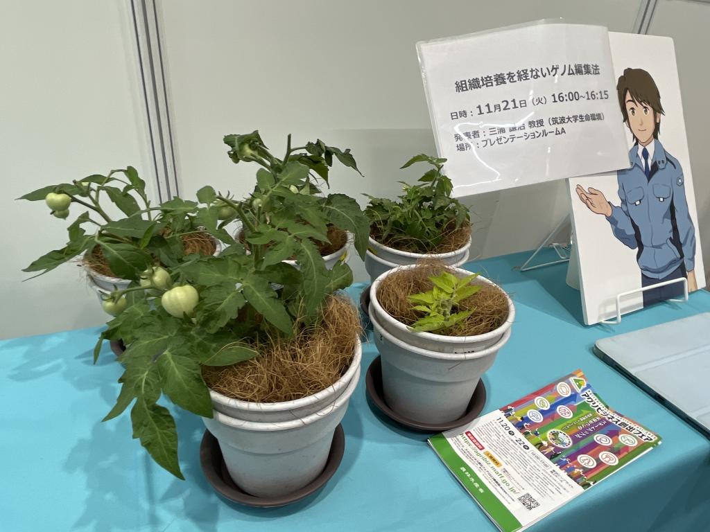 JST OPERA食と先端技術共創コンソーシアム「食の未来を拓く革新的先端技術の創出」のブース写真2