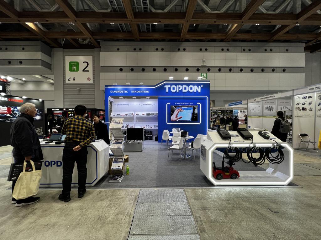 TOPDON ELECTRONIC (HK) CO. LIMITEDのブース写真1