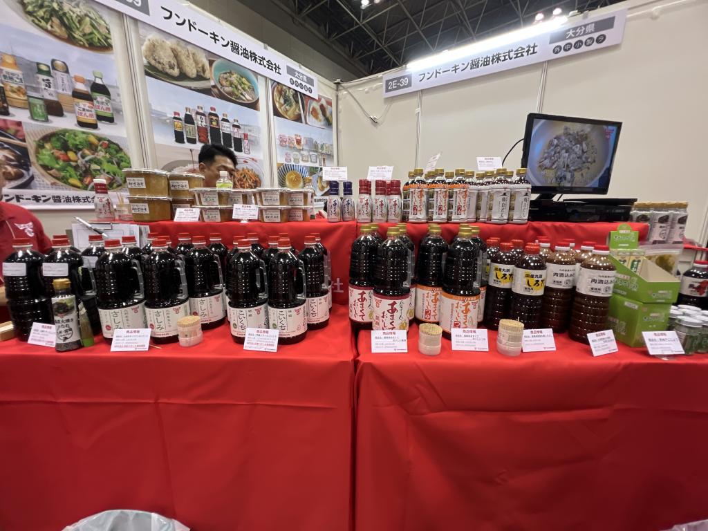 フンドーキン醬油のブース写真2