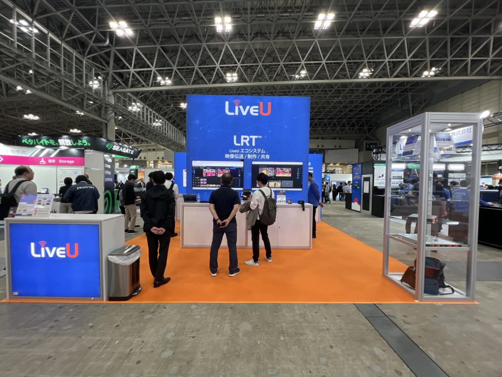 LiveU Japanのブース写真1