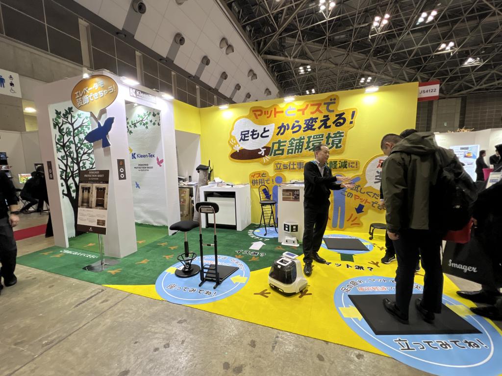 クリーンテックス・ジャパンのブース写真1