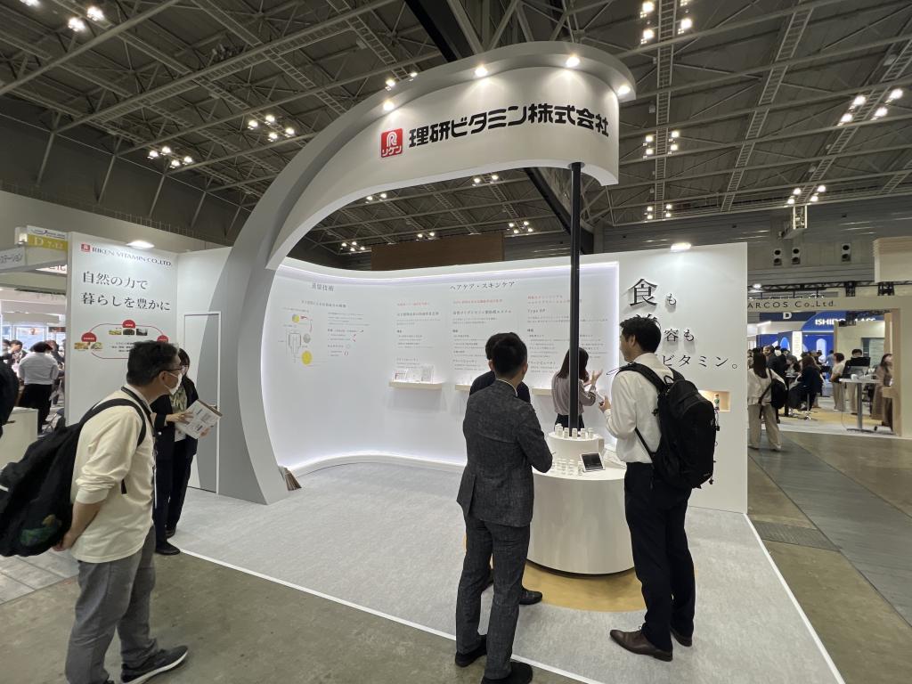 理研ビタミン株式会社のブース写真1