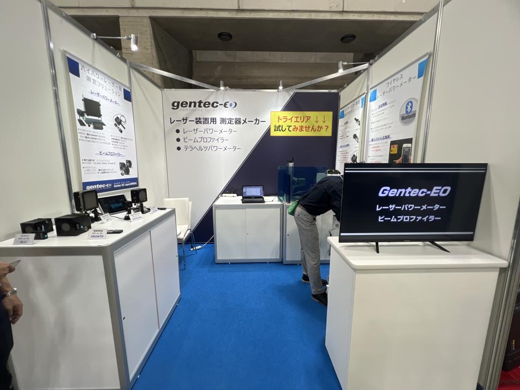 Gentec-EO Japanのブース写真1