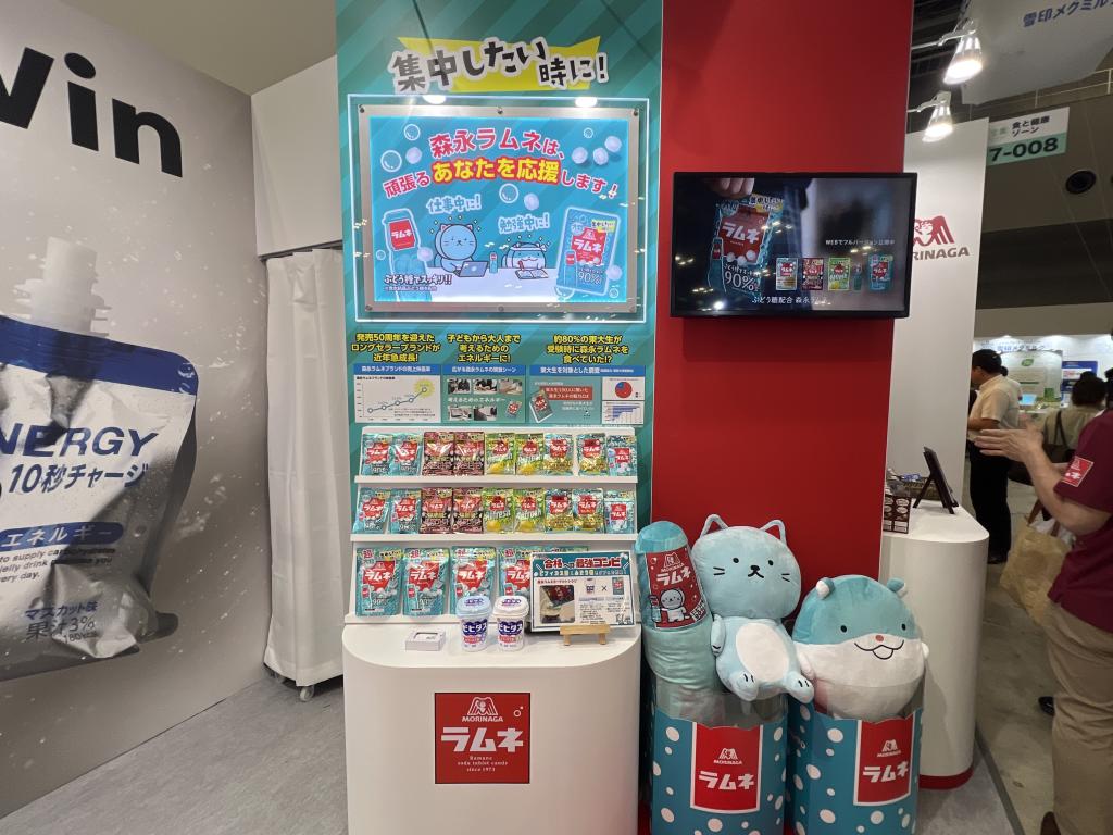 森永製菓のブース写真2