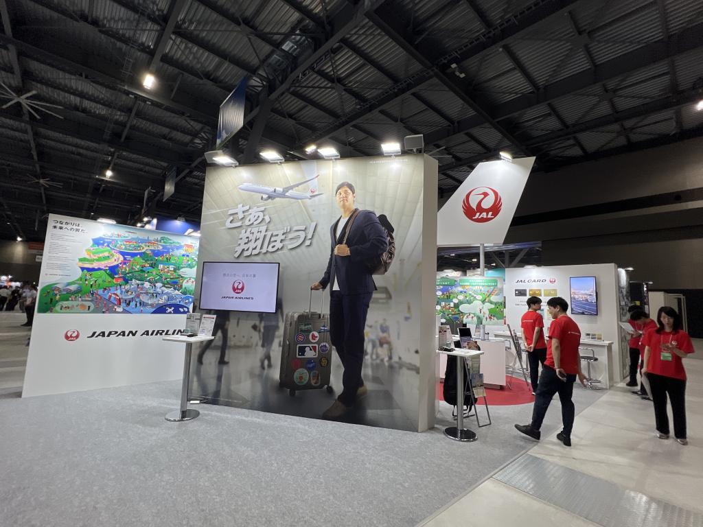 日本航空のブース写真1