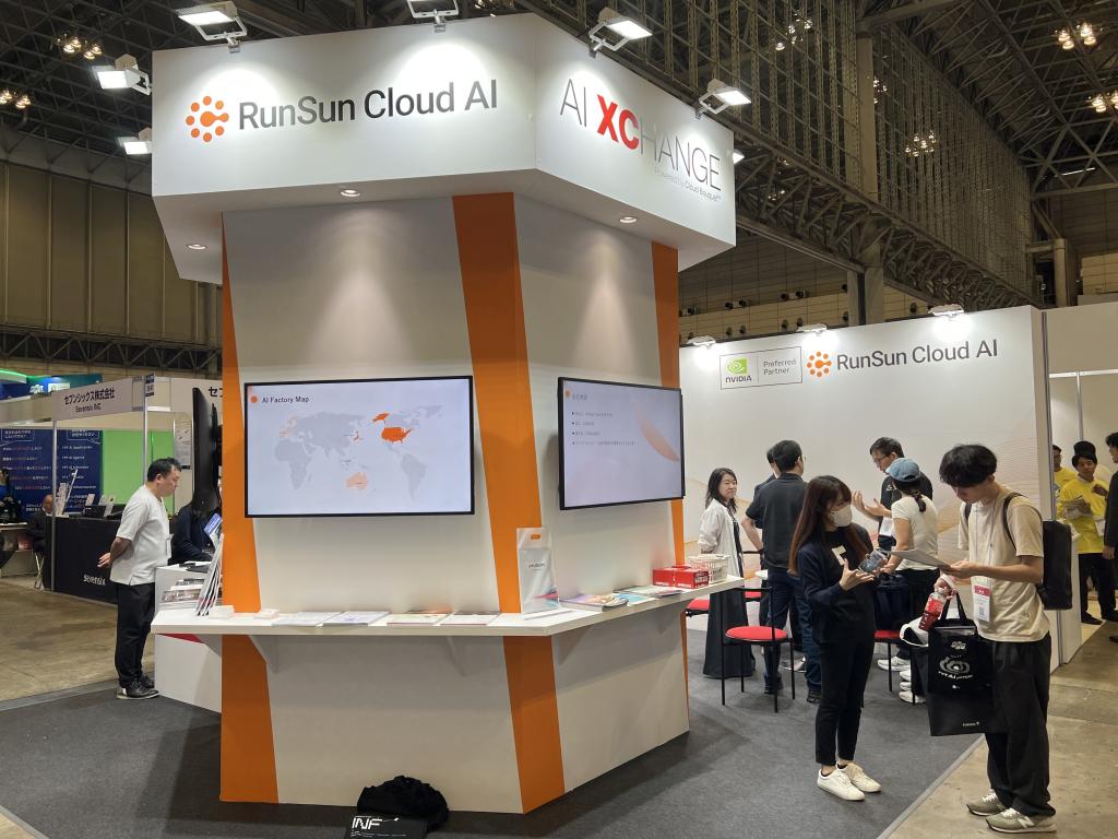 RunSun Cloud AIのブース写真3