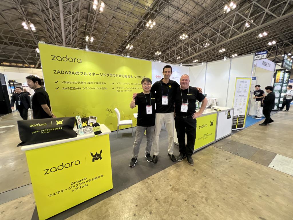 Zadaraのブース写真1