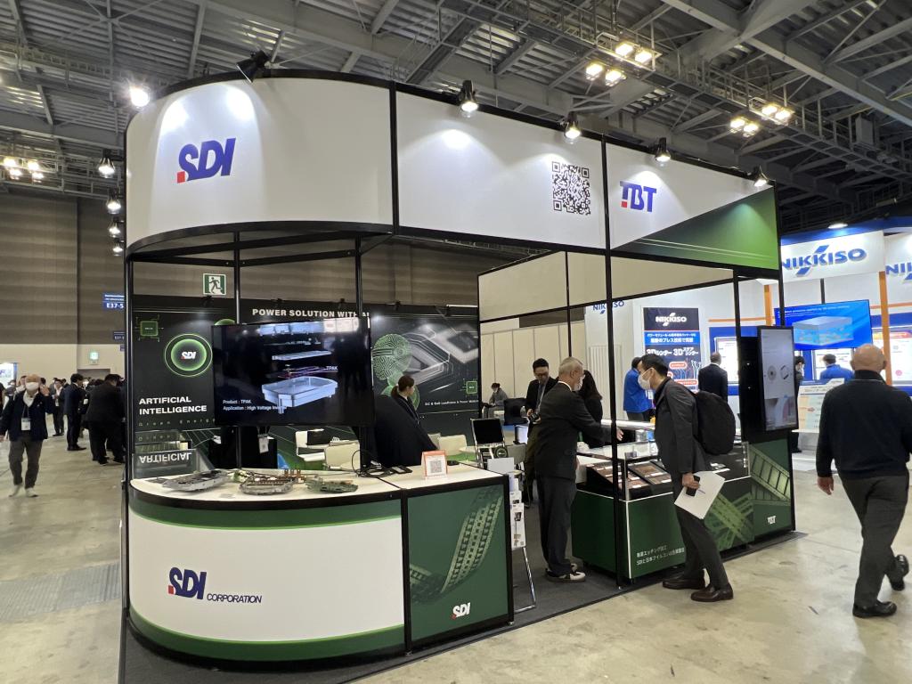 エスデイアイ・エレクトロニクス・ジャパンのブース写真1