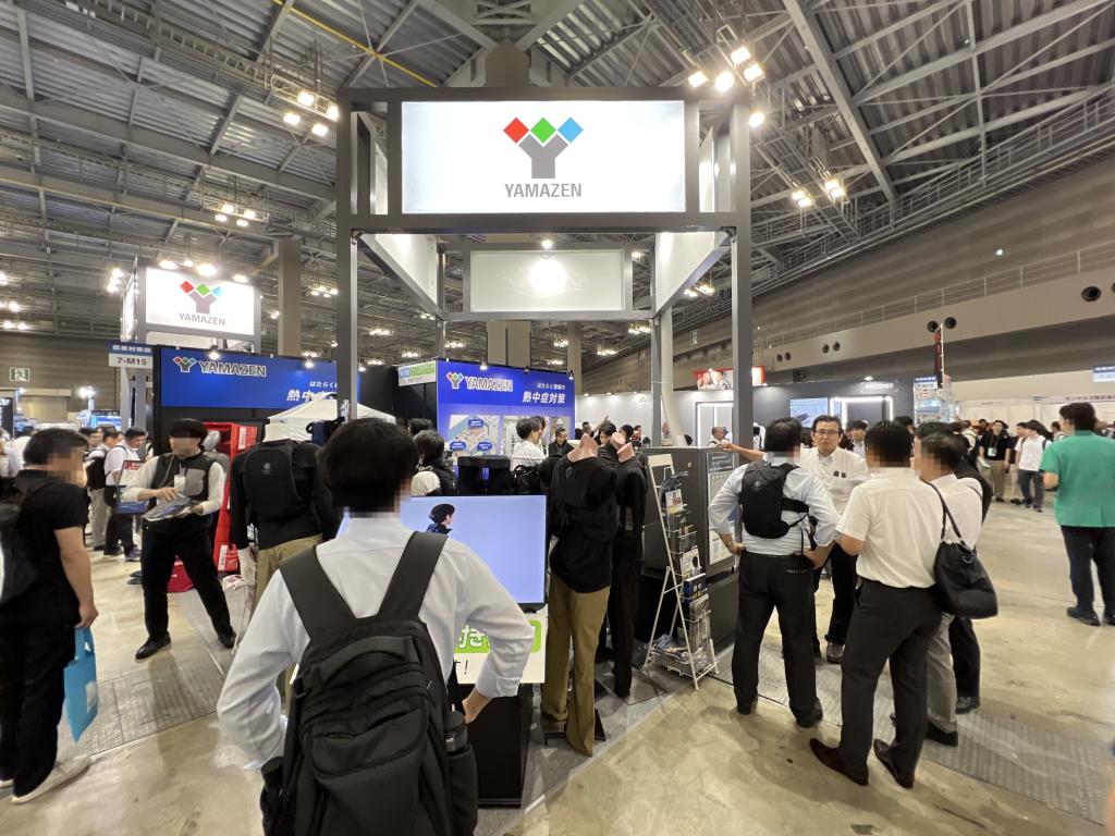 山善　家庭機器事業部のブース写真1